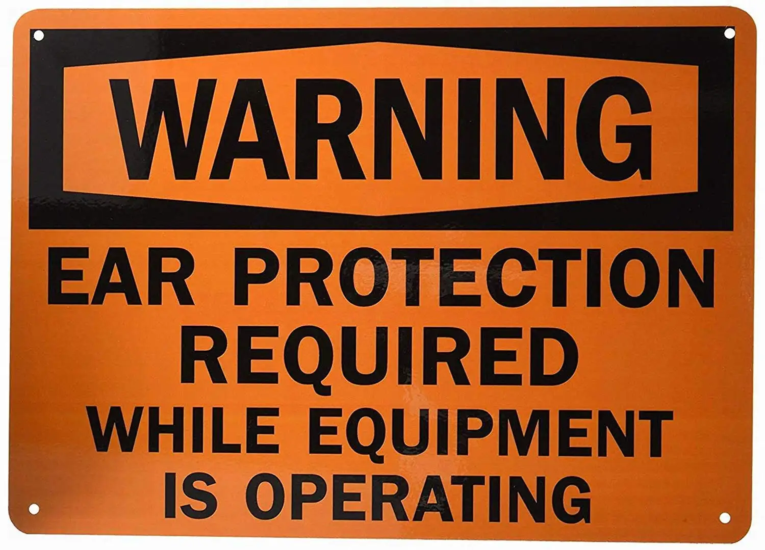 

SLALL Warning:Sear Protection Required Retro Street Sign Household Metal Tin Sign Bar Cafe Car Motorcycle Garage Decoration