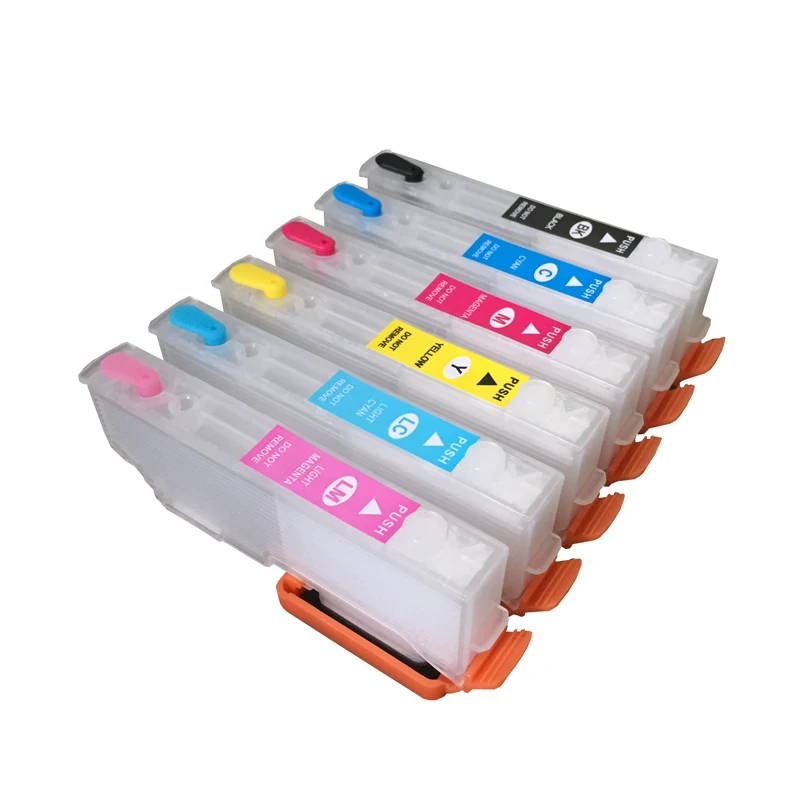 T2421 T2436 перезаправляемый картридж с чипом для Epson XP 750 850 950 860 55 760 960 принтеры