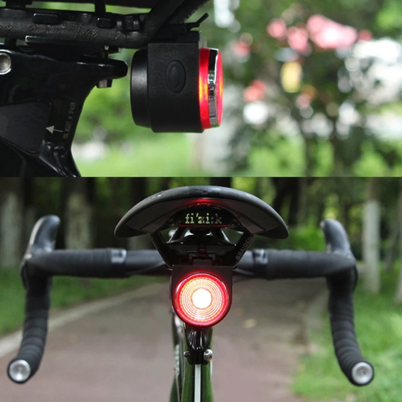 

2 in 1 Smart Bike Tail Light, Ultra Bright 115db Anti-Theft Motorcycle Bike Alarm with Remote, Waterproof Bicycle Securi Cycling