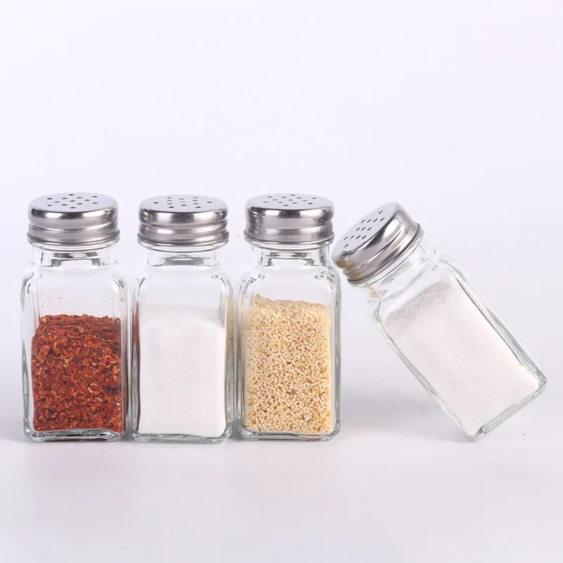 

Condiment Bottles Salt Shaker Seasoning Organizer Salt and Pepper Shakers Salt Container Kitchen Bottle Canister Set Kitchen