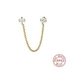 Серьги-подвески серебряные унисекс, в стиле хип-хоп