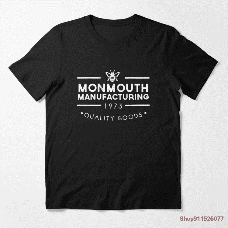 

Футболка MONMOUTH мужская с графическим принтом, Классическая хлопковая тенниска, уличный Топ в стиле Харадзюку