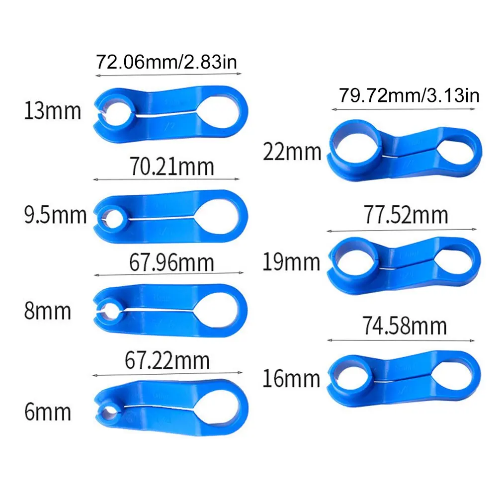 

Fad 7PCS AC Fuel Line Disconnect Tools Air Conditioning Tools Car Tools Car Tool Kit Repair Tools Replacement