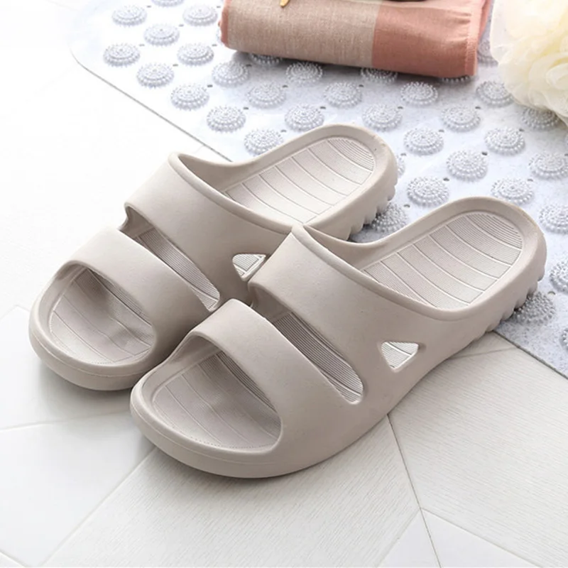 Новинка мужские домашние тапочки нескользящая женская обувь для купания в