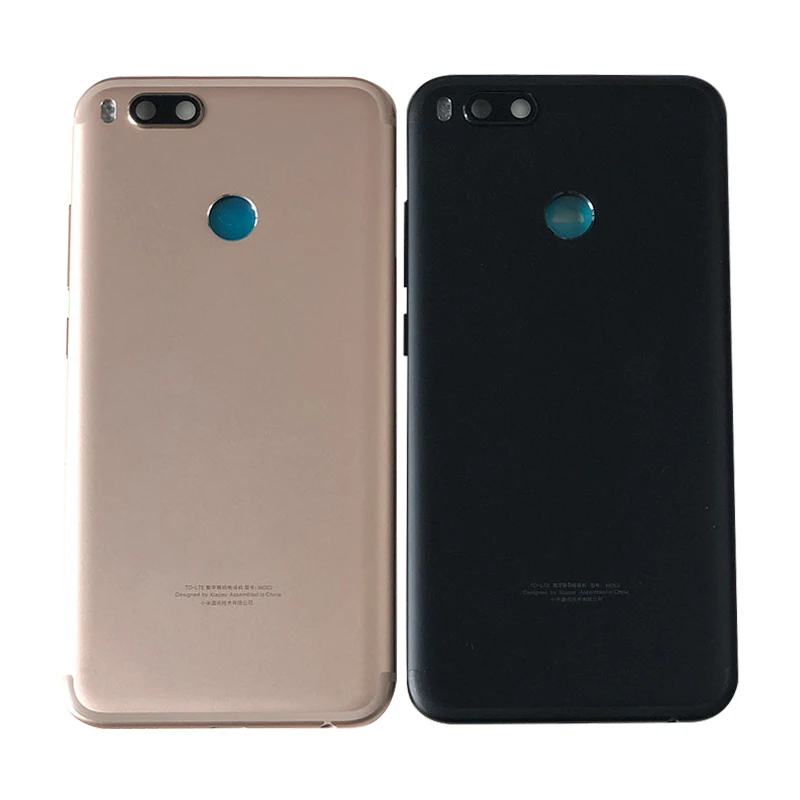 M& Sen для Xiaomi mi 5X mi 5X M5X A1 задняя крышка для батареи чехол+ боковые кнопки+ стеклянная линза для Xiaomi mi A1 задней двери
