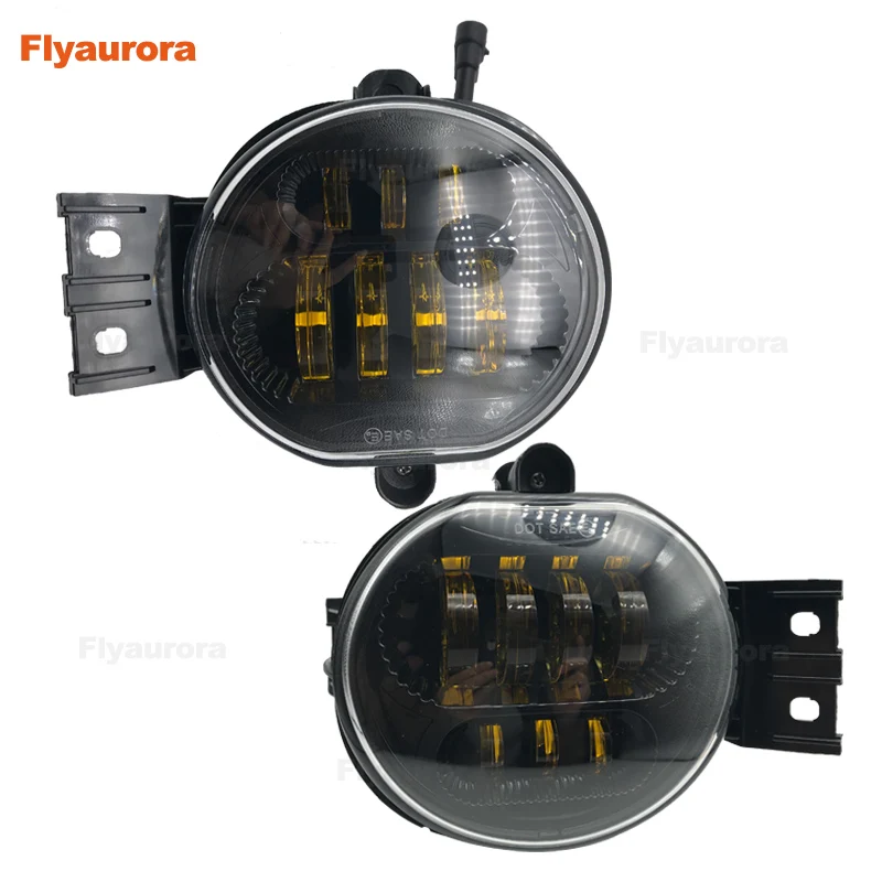 2 шт. хит продаж светодиодный противотуманный светильник 12 в 24 63 Вт для Dodge Ram 1500 2500