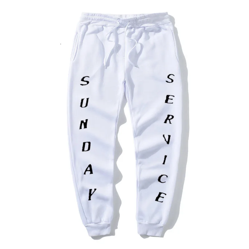 Kanye Kim Sunday Service CPFM.XYZ track pants women's men's 1: 1 hip-hop street clothing autumn and winter casual jogging | Мужская