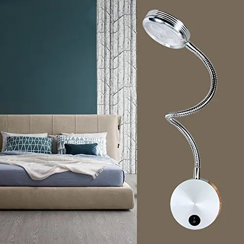 

Спот Потолочный Светильник 1pcs/lot Led Bedroom Bedside Lamp Spotlight Spotlight Background Lamp Simple Bent Tube Picture Light