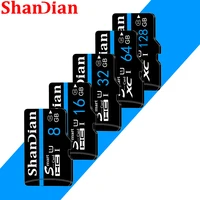 TF-карта Shandian Micro SD, класс 10, Высокоскоростная передача данных с адаптером, карты памяти 64 ГБ, 128 ГБ, 16 ГБ, 8 ГБ, 32 ГБ, для камеры, телефона и т. д.