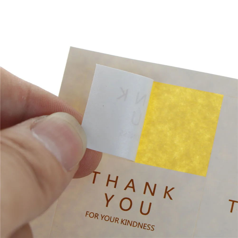 96 шт./лот конфетная печать наклейка прямоугольная ручная работа черный и белый