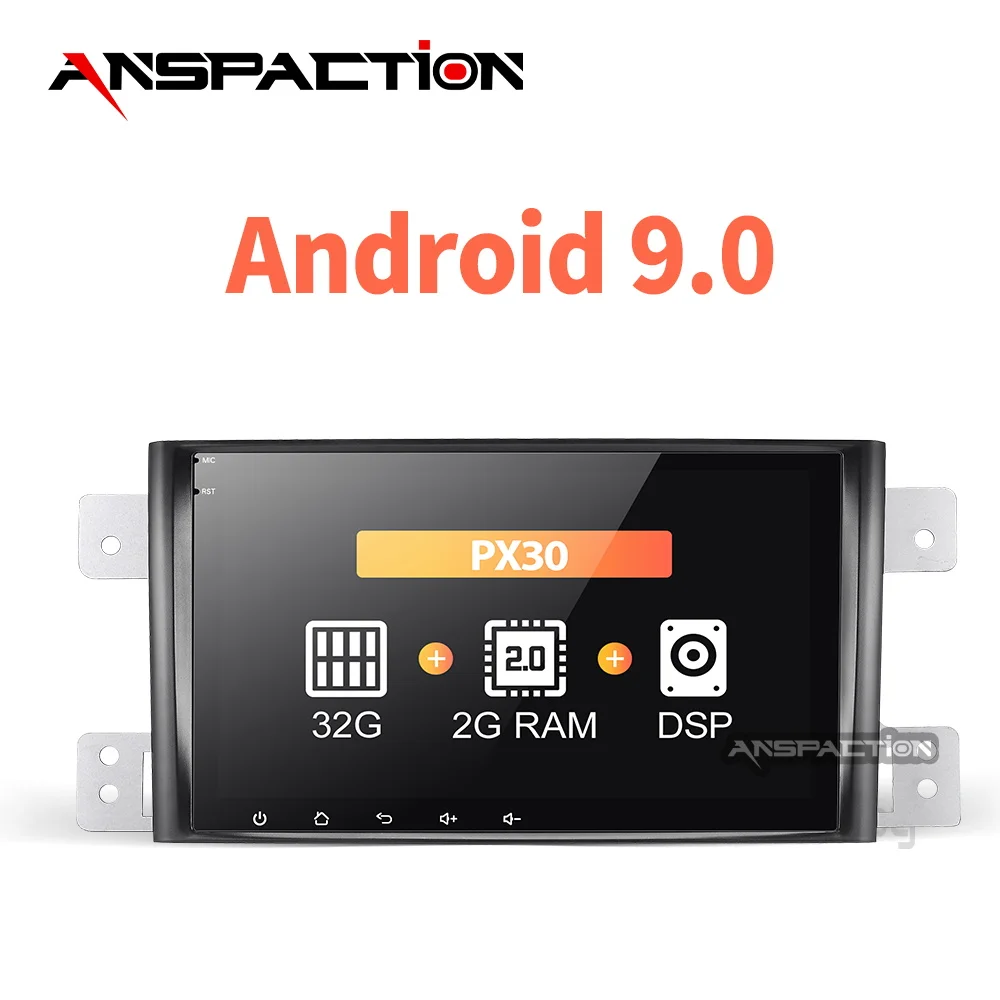 32G Android 9,0 PX30 Автомобильный gps dvd-плеер для SUZUKI GRAND VITARA 2007-2013 gps Радио стерео автомобильный навигатор Автомобильный видео плеер gps