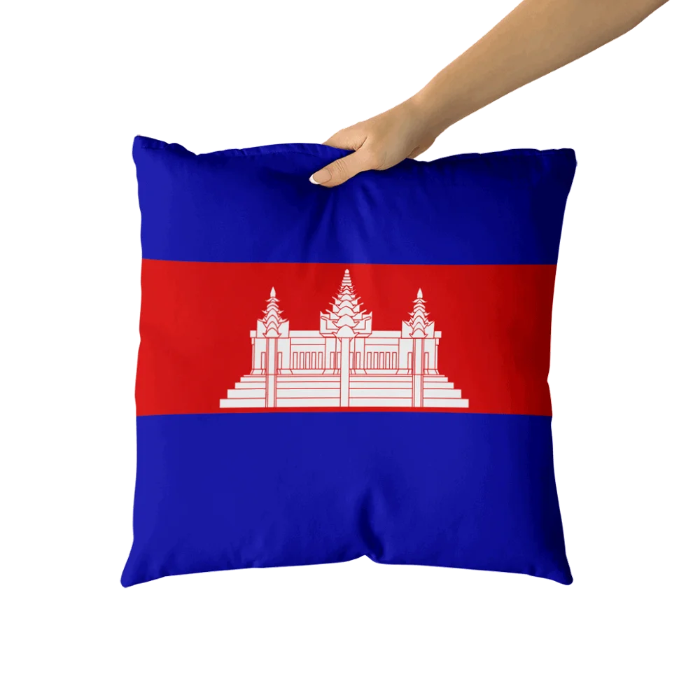 

Cambodia throw pillow Decorative Pillow Cushion Covers Pillowcase Cushions for Sofa for room canvas Pillowcover home decor