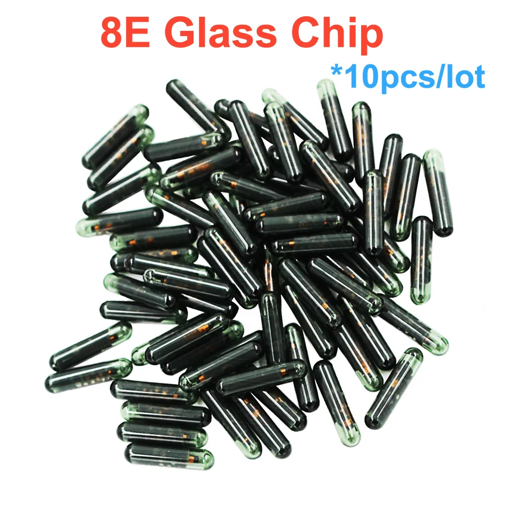 

10Pcs/Lot 8E Glass Chip TP32 ID8E Auto Transponder Chip Key Blank Car Key Chips Fit for Audi Remote Car Key