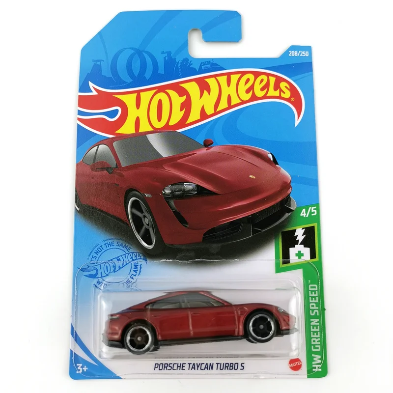 Модель автомобиля Hot Wheels 2021 модель из металла литая под давлением PORSCHE TAYCAN TOYOTA LAND