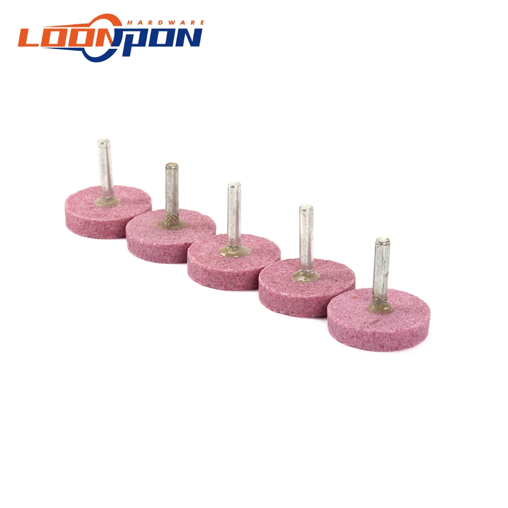 10 шт. абразивный камень 40 мм керамический корунд шлифовальный круг головка 6