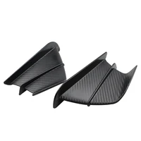 motorcycle winglet aerodynamic wing kit carbon fiber spoiler for yamaha suzuki kawasaki honda h2h2r scooter