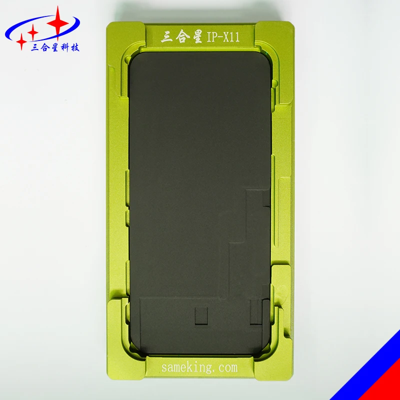 

Новое поступление 2021, зеленая форма для выравнивания ip12pro форма для ламинирования 2 в 1 для ip 11 pro