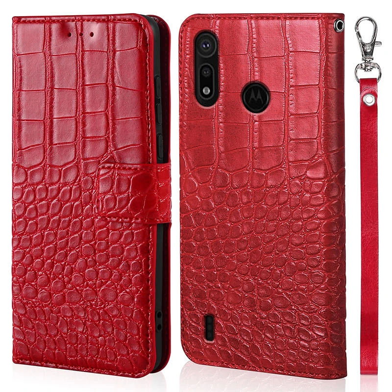 

Чехол-книжка из крокодиловой кожи для Motorola MOTO P40 / P40 Power / One Vision6.2 ''для Moto P 40 P40Play P40Note