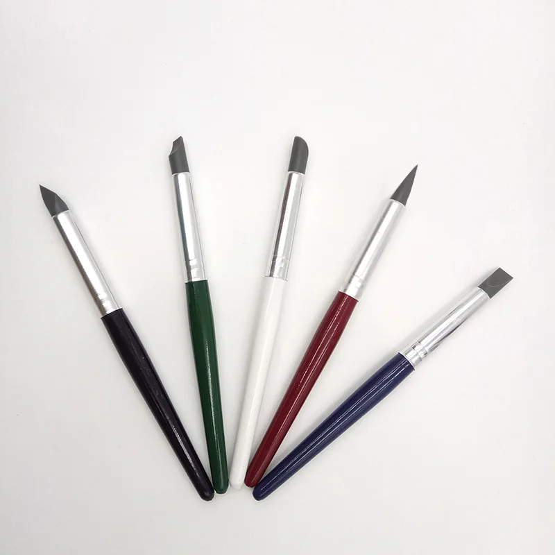 5 шт. кисточки для дизайна ногтей | Красота и здоровье