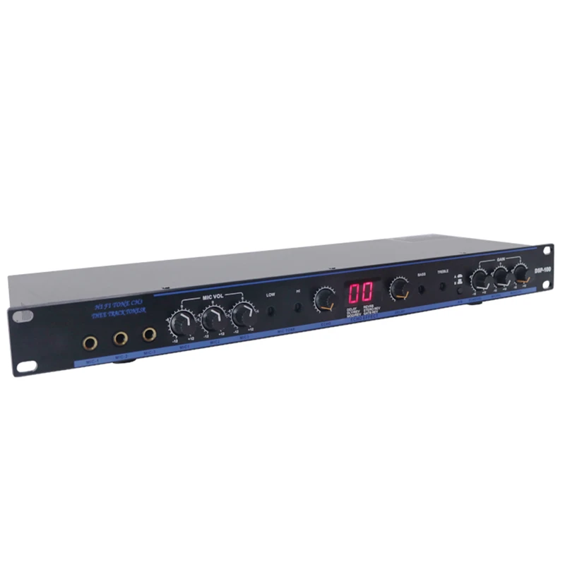 DSP-100 предусилитель караоке цифровой эхо реверберация