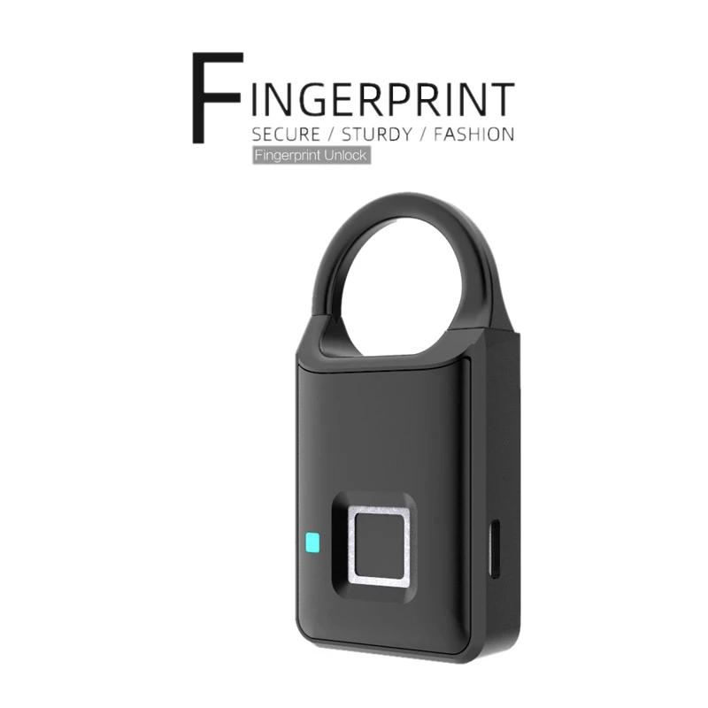 Замок P50 со сканером отпечатков пальцев интеллектуальный замок с нажимным замком