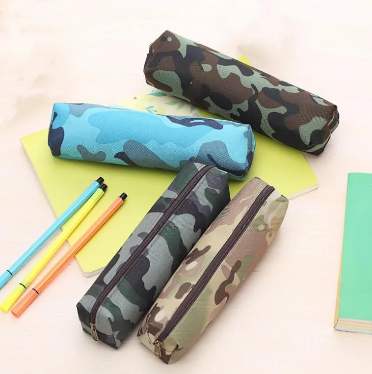 Камуфляжный чехол для карандашей мальчиков и девочек школьные принадлежности