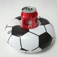 15pcs football drink holder water fun toy swimming pool inflatable floating summer beach party kids phone cup holders