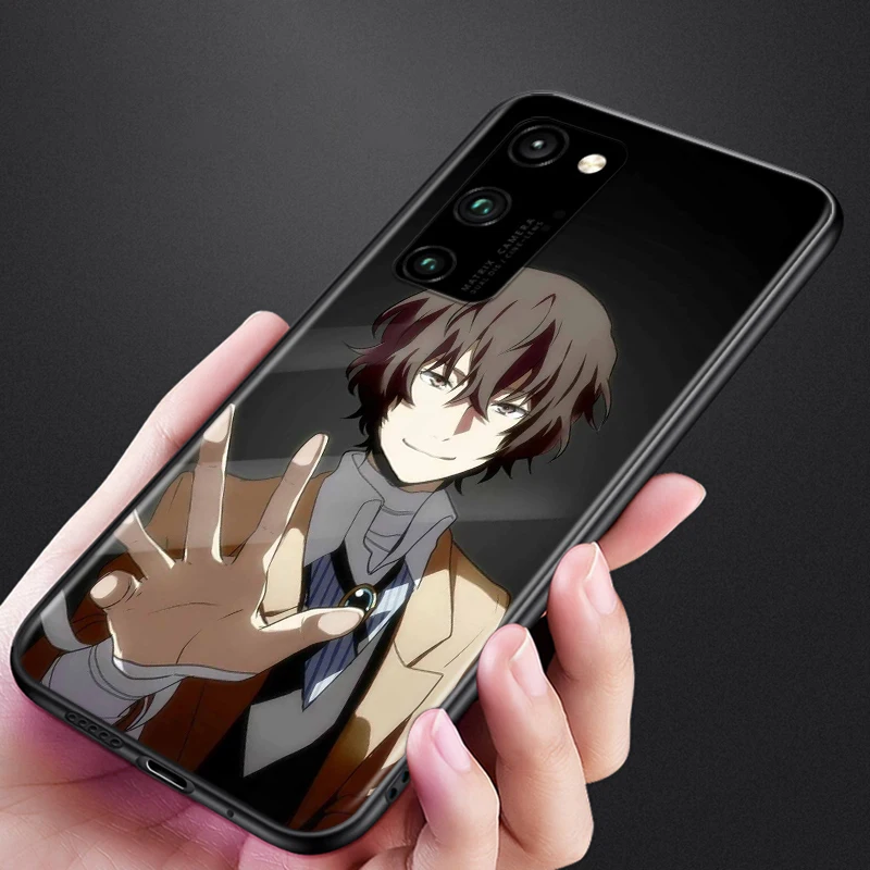 

Japanese Anime Dazai Osamu Silicone Cover For Huawei Honor 8S 8C 8X 8A 8 7S 7A 7C 7 Pro Prime RU MAX 2020 2019 Black Phone Case