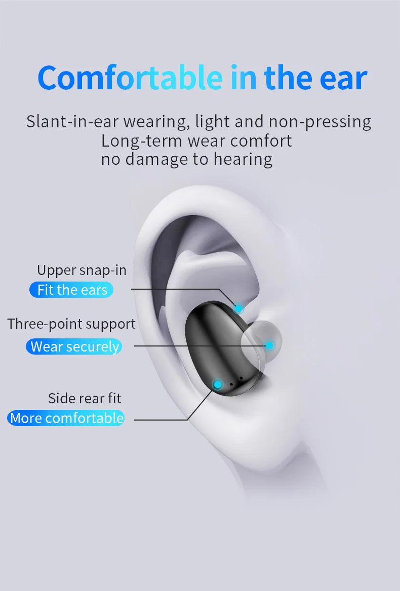 Сенсорные TWS, настоящие беспроводные наушники, Bluetooth наушники, водонепроницаемые головные уборы с 3600 мАч, Дополнительный внешний аккумулятор для iPhone, xiaomi, huawei