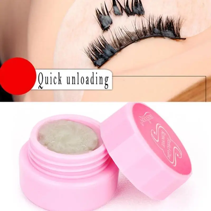 

Pink Grafting Hair Remover Cream Anti Allergic Eyelash Glue Remover Eye Lash Extensions Makeup Tool