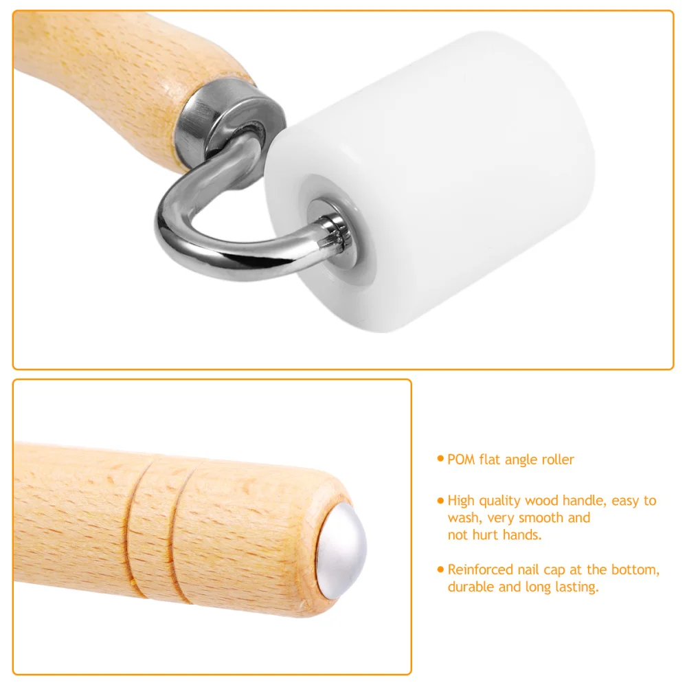 

Hemobllo Wallpaper Seam Roller Heavy Hand Home Decoration Pressure Roller DIY Tool