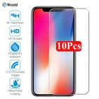10 шт. закаленное стекло для iPhone 11 Pro Max 6 6s 7 8 Plus 5 5s SE 2020 Защитная пленка для экрана для iPhone 12 Pro X XS Max XR 13