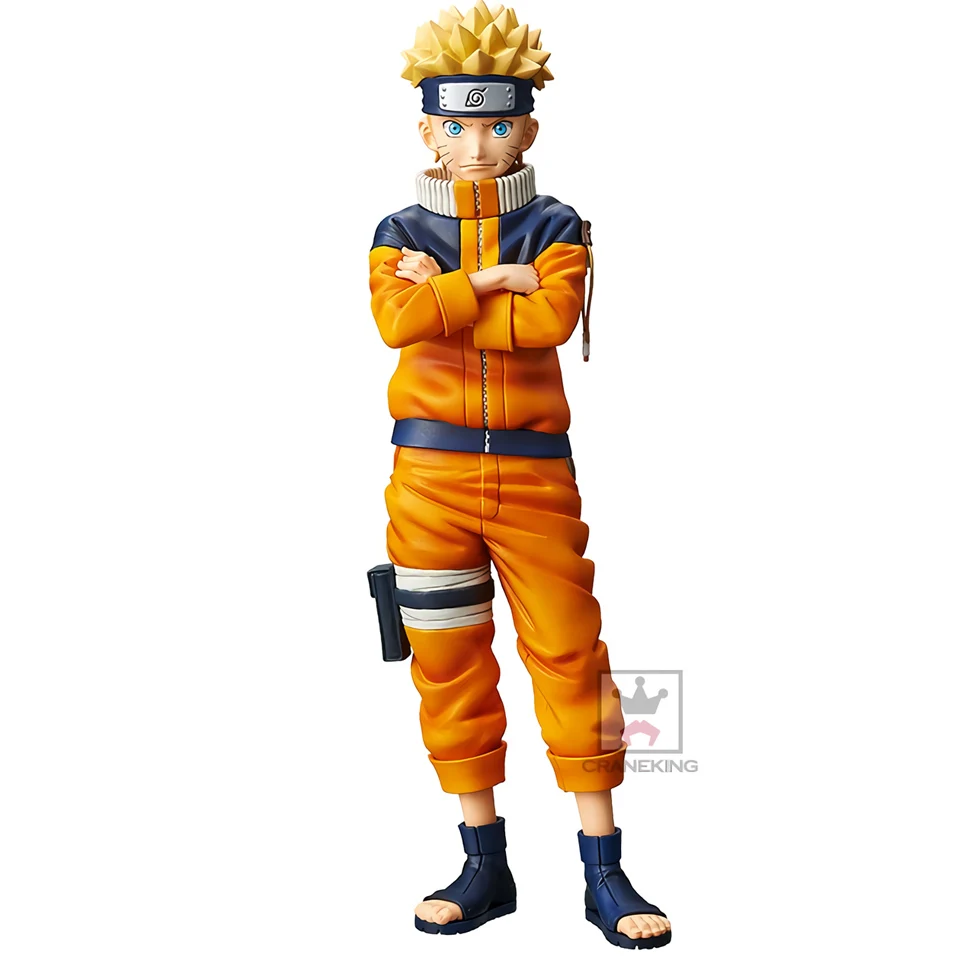 23cm Child Naruto Tronzo, оригинальная Banpresto, Grandista Shinobi Relations Naruto, Shippuden, SASUKE kacashi Boruto Naruto, ПВХ фигурка, модель игрушки - Цвет: 23cm Child Naruto
