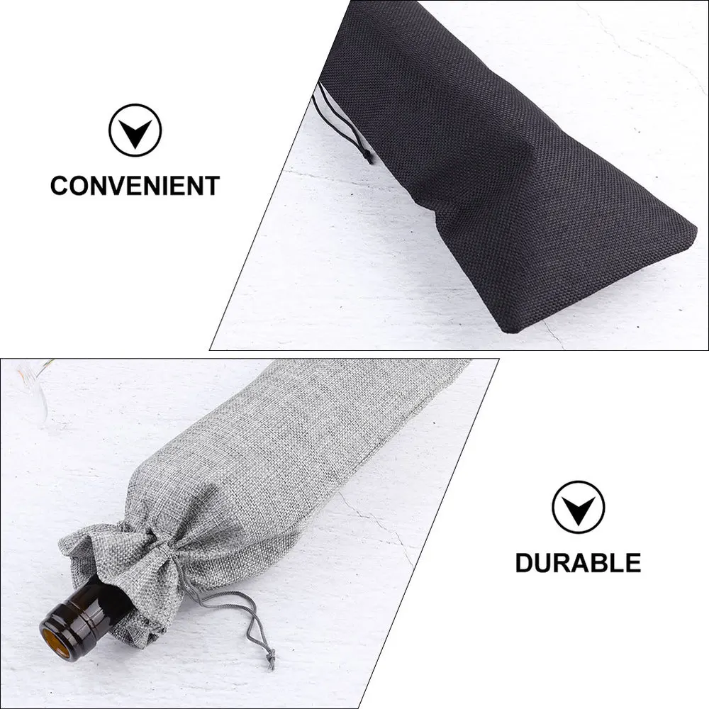 

1 Set Decorative Bottle Covers Bottle Bags Champagne Bottle Covers