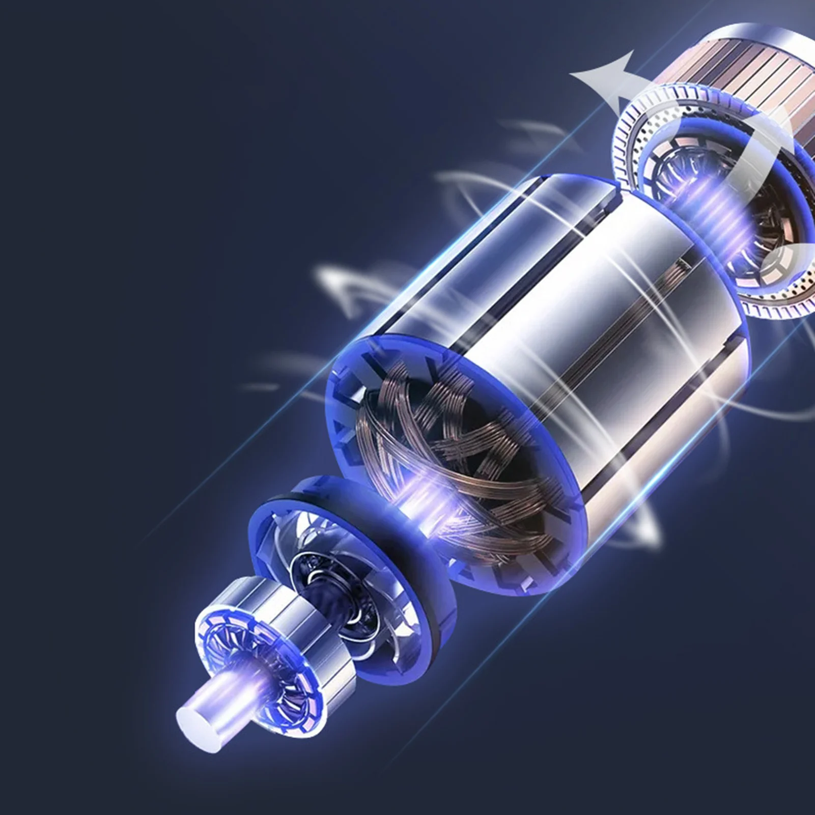 Двухцилиндровый автомобильный воздушный насос амортизирующий портативный с