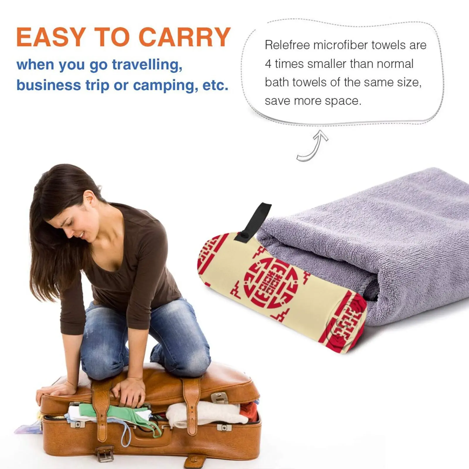 Вьетнамский коврик с узором быстросохнущее полотенце портативные чехлы