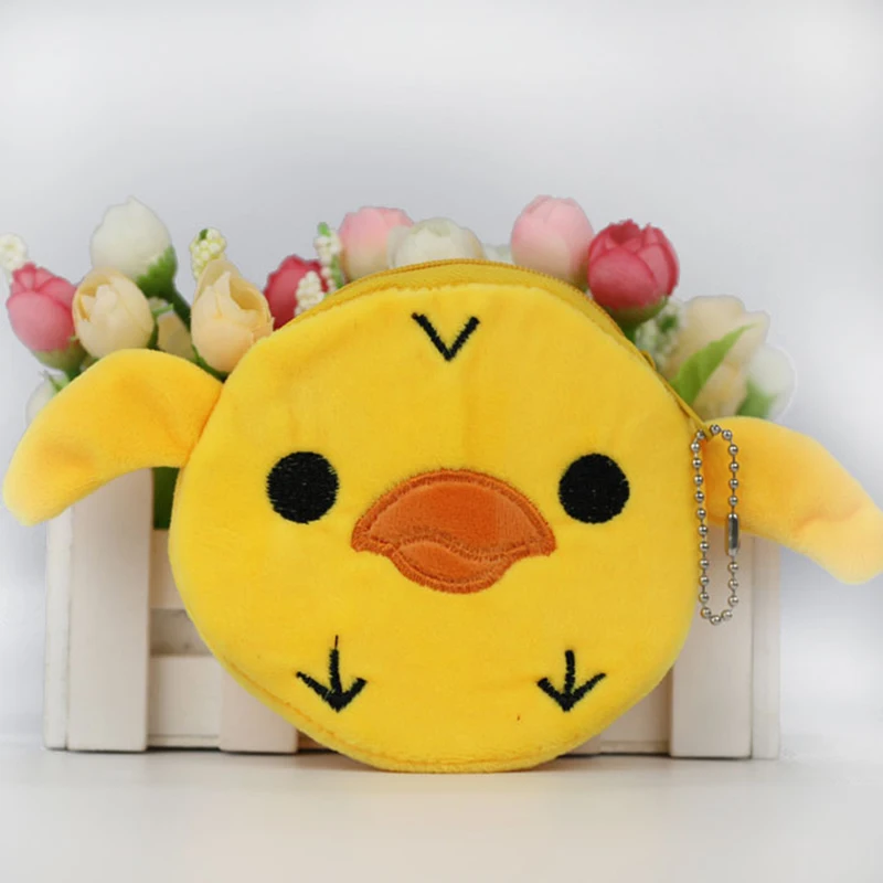 Горячая Распродажа Kawaii мультфильм насекомое/Бабочка Детский плюшевый Кошелек для монет кошелек на молнии кошелек для девочек подарок - Цвет: 20