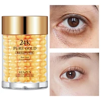 24k gold eye cream moisturizing anti puffiness anti wrinkle remove dark circle anti aging nourish repair glycerin eye care 30g