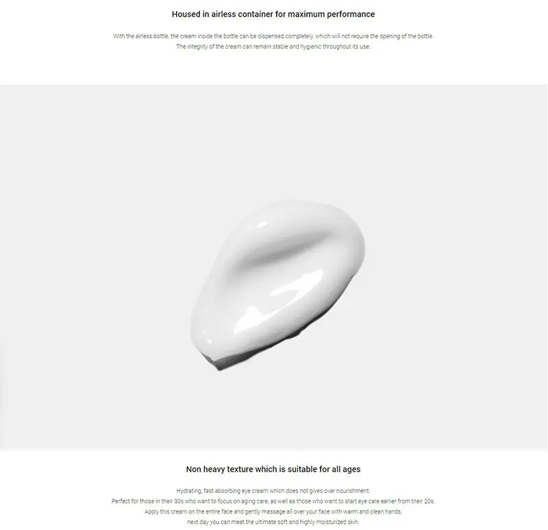 

COSRX Advanced Snail Peptide Eye Cream 25ml Peptide Firming Essence Remover Dark Circles Wrinkle Anti-puffiness Bags Under Eye