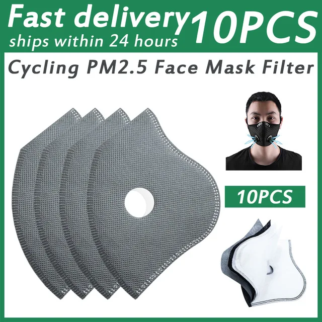 

Велосипедные фильтры с активным углем PM2.5, 5 слоев
