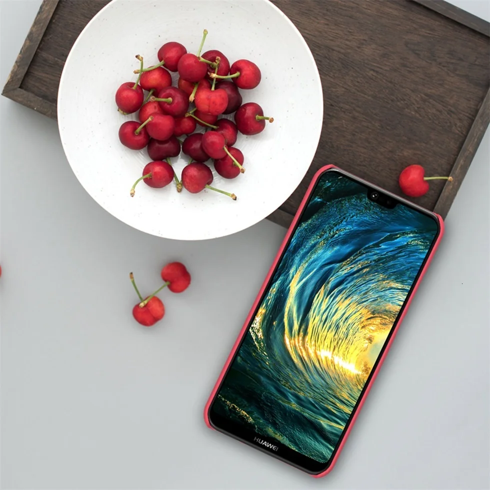 Для huawei p20 Lite кейс чехол брендовый матовый чехол для huawei p20 Lite Nova 3E с подарком