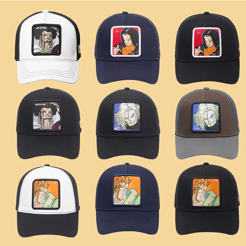 Бренд Вегета чехол Capsule corp Dragon Ball Z Snapback хлопок Бейсбол Кепки Для мужчин Для женщин в стиле «хип-хоп» для папы сетчатая шапка бейсболка дропшиппинг
