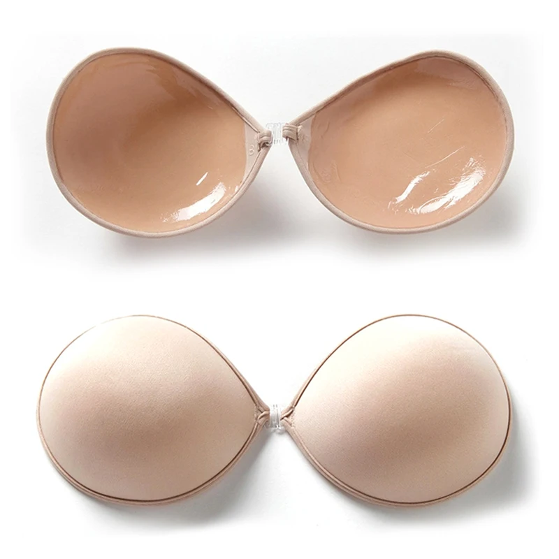 

1Pair Sexy Invisible Bra Nipple Sticker Seamless breathable Adjustable nubra Wedding Bra Push Up Chest Paste Nipple Stickers