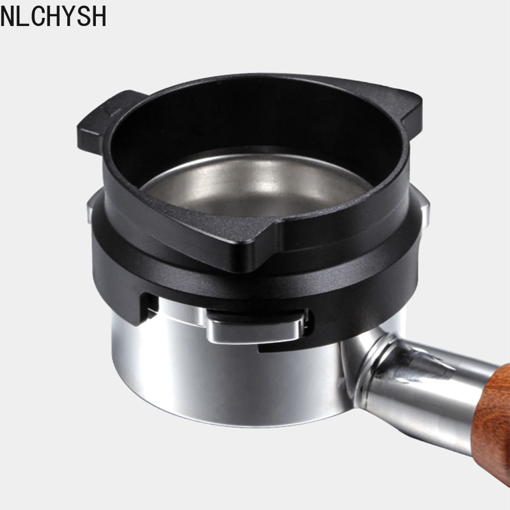 

54mm Coffee Powder Receiving Dosing Ring Rotatable Aluminum Alloy Loop For Breville 8 Series Coffee Machines Funnels Accessories