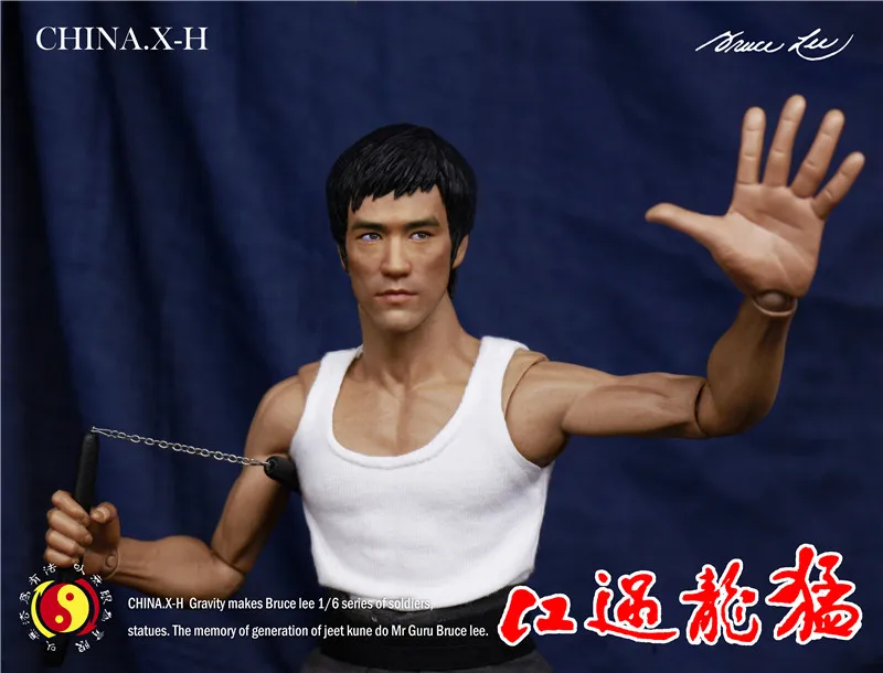 CHINA.X-H 1/6 путь дракона кунг-фу Брюс Ли Коллекция фигурка Делюкс издание