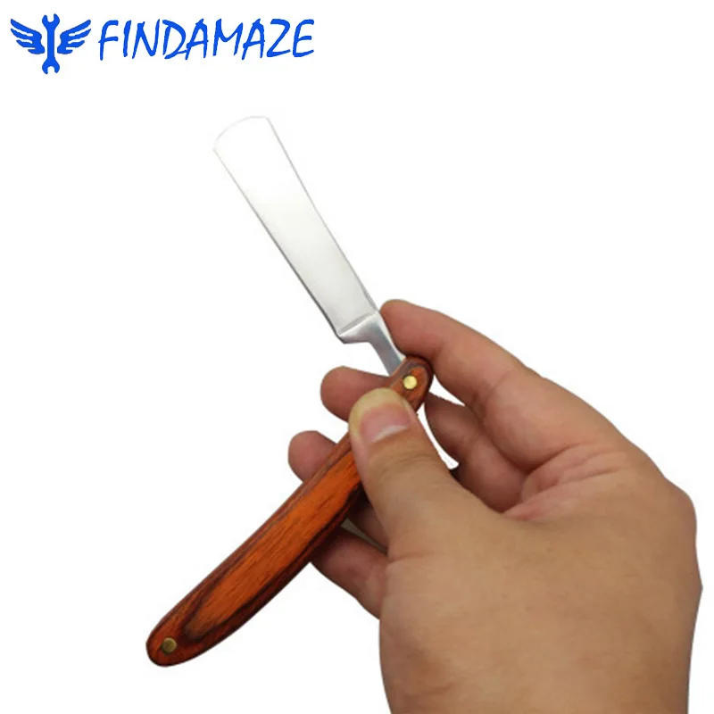 Бритва из нержавеющей стали старомодный инструмент для удаления волос с ручкой