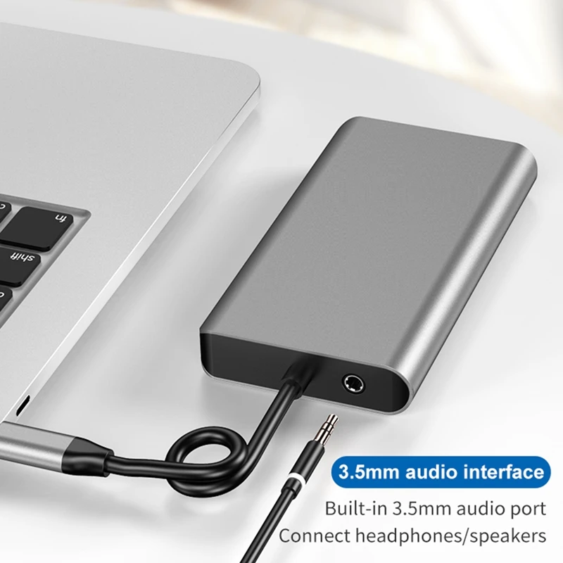 8-в-1 Тип C на HDMI VGA Hub сетевой карты расширения док-станция для кабель-Переходник USB
