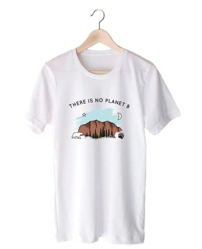 Футболка There Is No Planet B женская футболка с изменением климата March for Science Stop Global Warm Earth