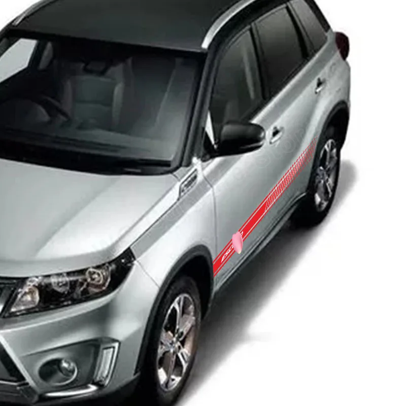 

Самоклеящиеся автомобильные наклейки для Suzuki эскудо, 2 шт., декоративные аксессуары, виниловые наклейки, гоночные спортивные длинные полоса...