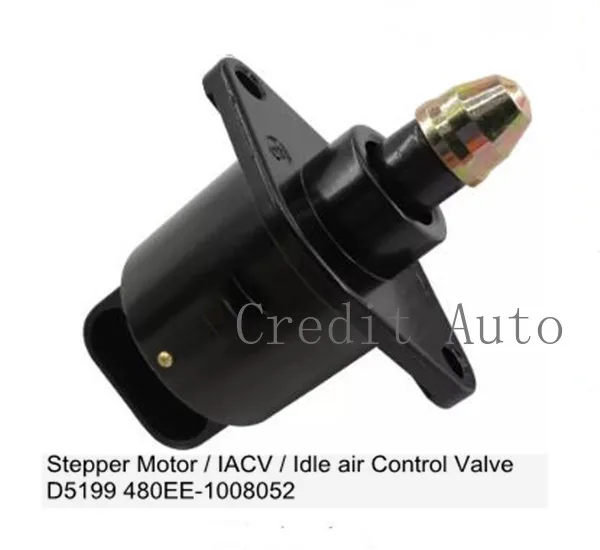 Шаговый двигатель/IACV/клапан управления холостым воздухом D5199 480EE 1008052 для Chery